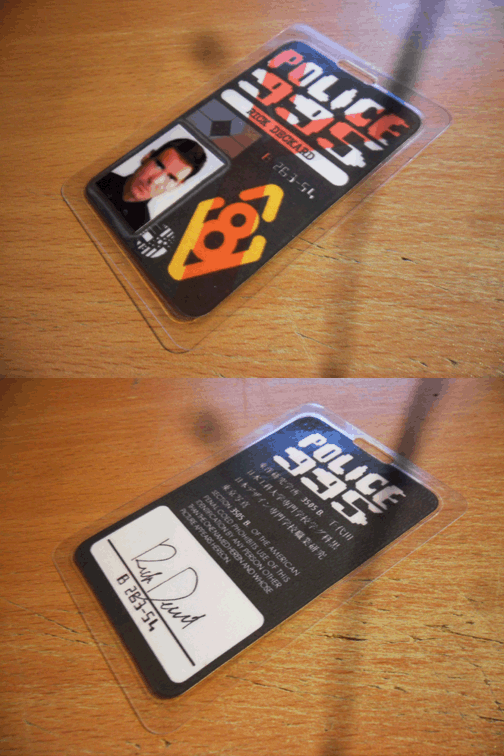 Rick Deckard police ID card