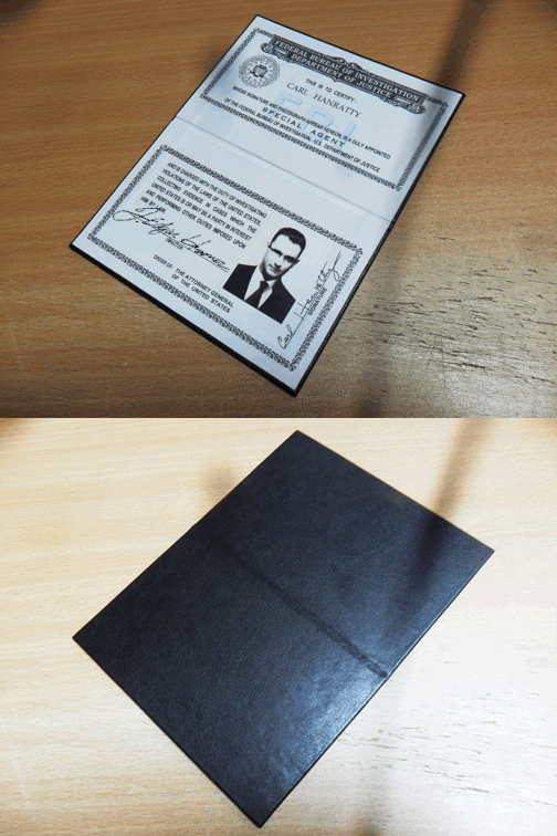 Carl Hanratty FBI credentials