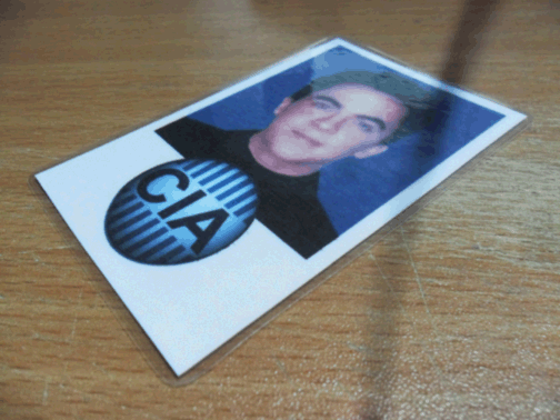 Cody Banks CIA ID card