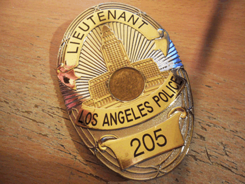 Series 2 Columbo LAPD badge