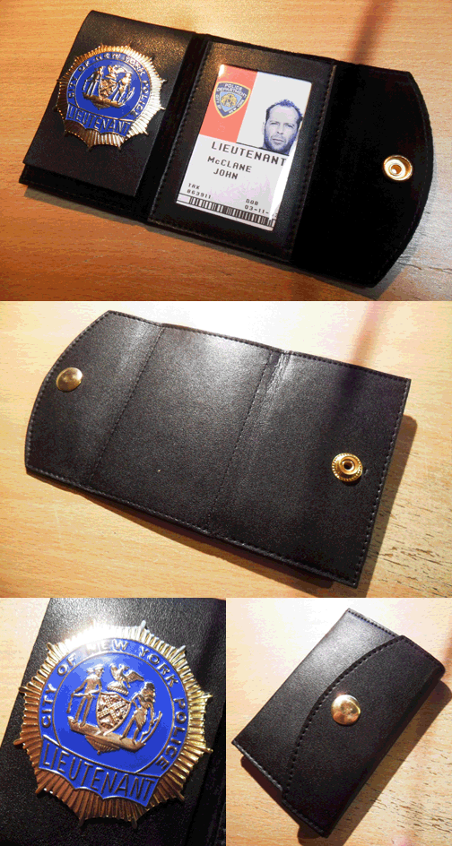 John McClane NYPD complete set