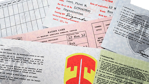 macv ration card vietnam