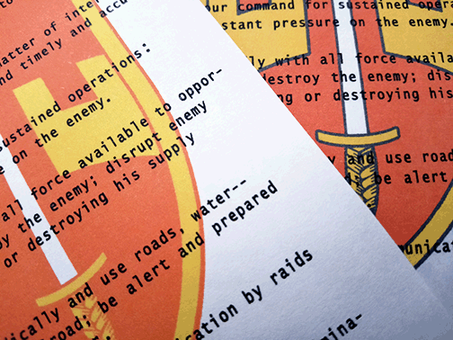 macv pocket cards vietnam war