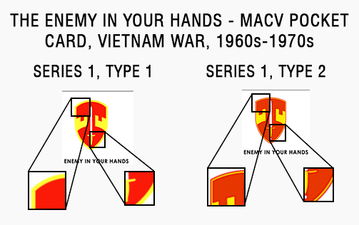 macv pocket cards vietnam war