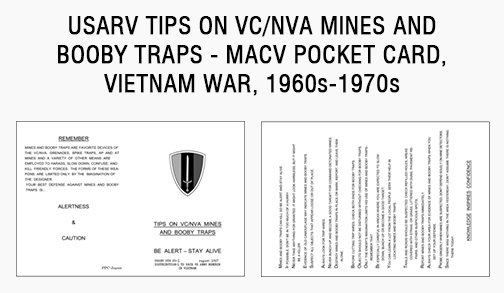 macv pocket cards vietnam war