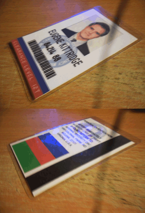 Eugene Kittridge CIA ID card