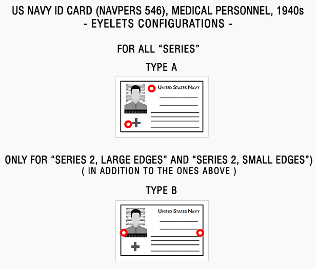 ww2 us navy id card