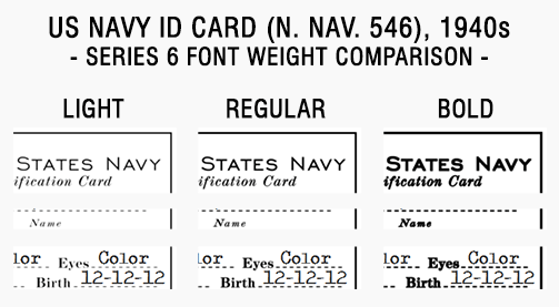 ww2 us navy id card