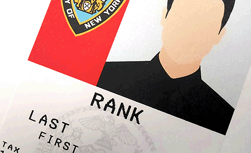 new york police ID card