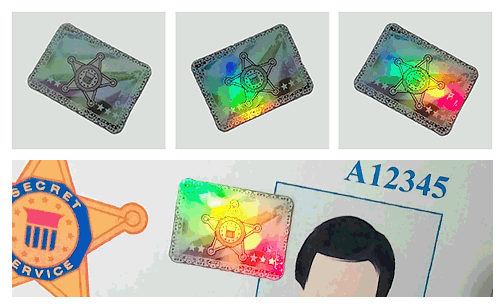 hologram label