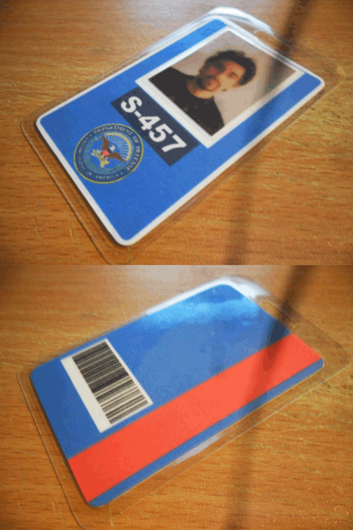 Walter Burke DOD ID card