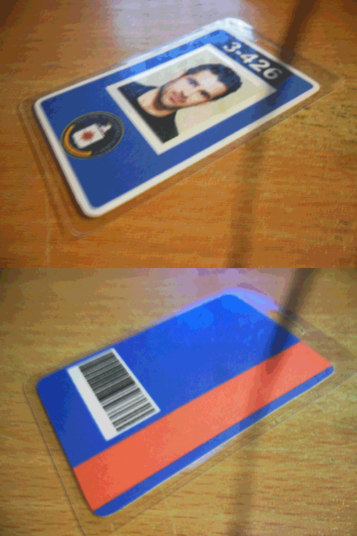 James Clayton CIA ID card