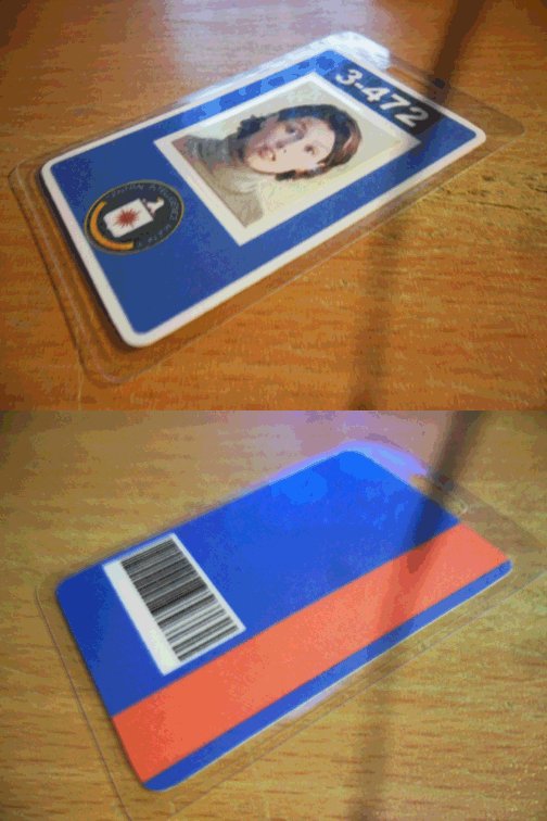 Layla More CIA ID card