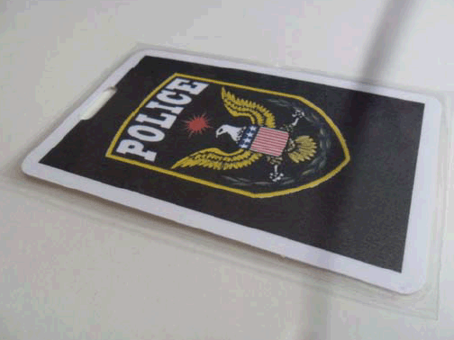 CIA police ID card