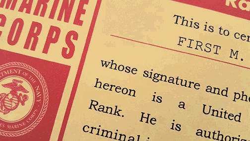 usaf oig credentials id card badge