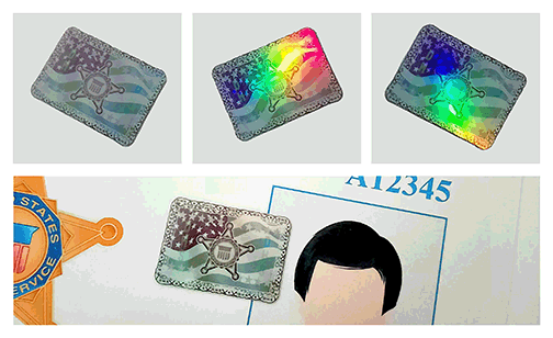 hologram label